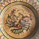 Terracotta Wall Plate Ceramic Montopoli Arno Italy 1930 Dog Chimera D