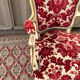 Louis XV style cabriolet armchair