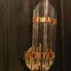 Pair of Venini wall lights, produced in Italy in the 1970s.