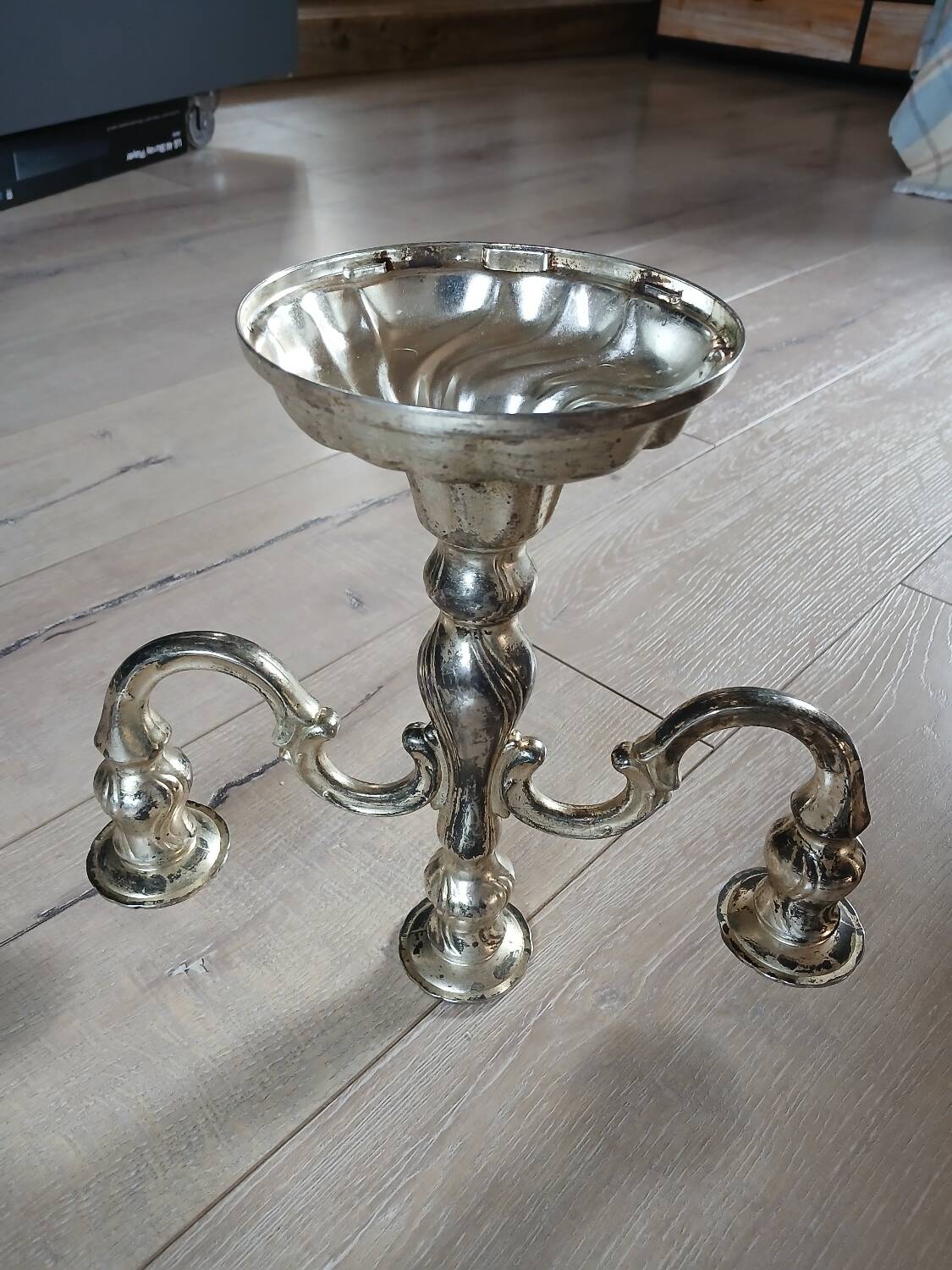 3-light candle holder/candlestick