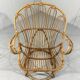 Rattan chair by Rohé Noordwolde Netherlands 1960’s