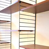 Large Modular String Shelf Scandinavian 1970s