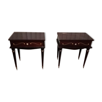 Paire de chevets vintage