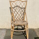 Rattan chair 60s