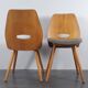 Set 4 chaises Lollipops, design Jiràk, 1960s