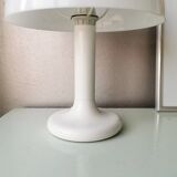 White table lamp mushroom 1970s space age