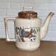 Old teapot with Asian decor K&G Luneville