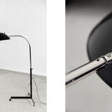 Vintage Minimalist Floor Lamp Komet 1557 by Per Sundstedt for Kosta Lampan AB, 1970s