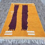Tapis beni ouraine fait main taille 100 x 200 cm