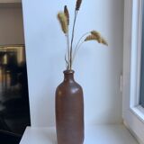 Stoneware bottle handmade early twentieth century