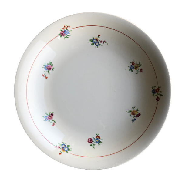 Série De 8 Assiettes En Faience Coordonnées