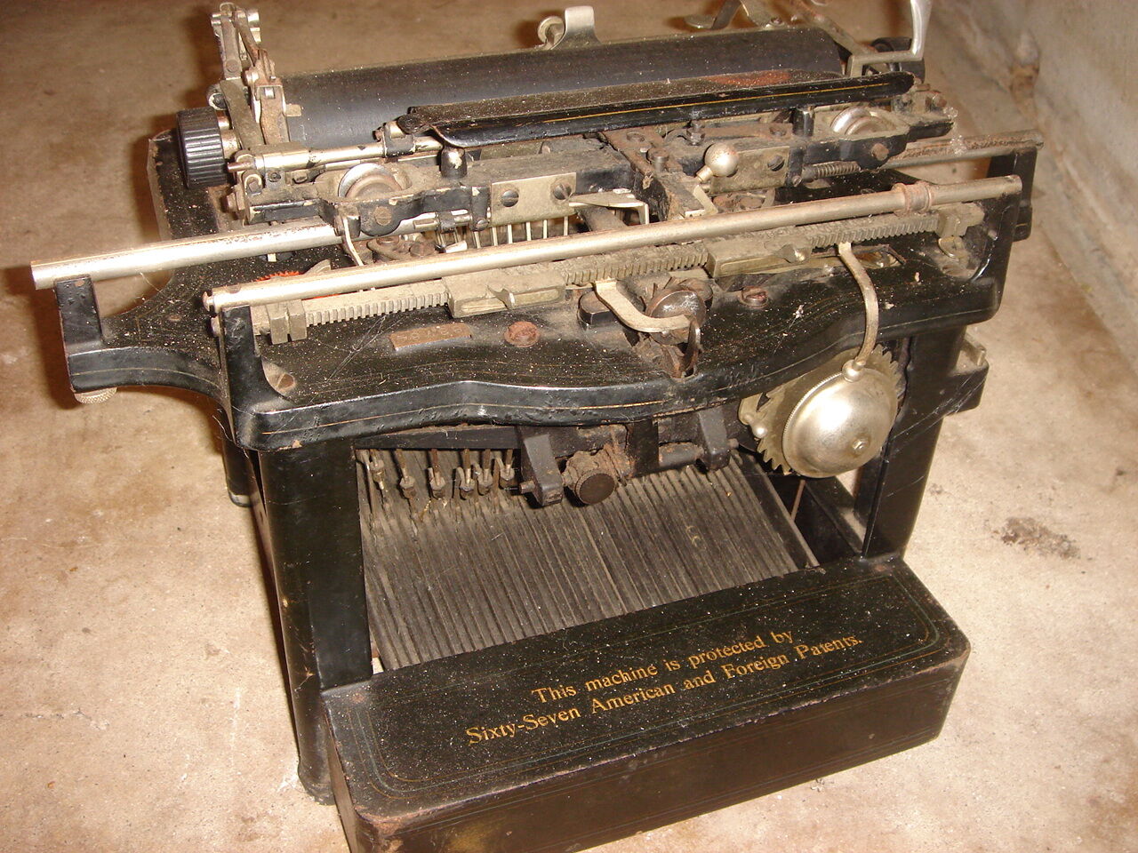 Typewriter Remington USA of 1920