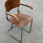 Vintage Plywood bauhaus style dining chair desk chair 50's Design