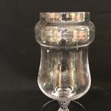 26 cm cut terrarium for plants or vintage candy jar vase pot