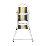 Vintage high-top folding child chair