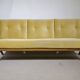 Three Seat Sofa in Wood attributed to Guglielmo Ulrich, Italy, 1950s