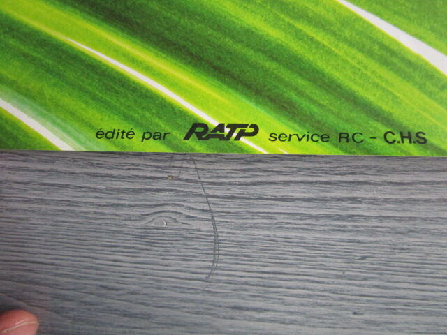 Poster ratp old dumont-against smoking-60x40