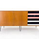 1960s sideboard with drawers by Jiri Jiroutek, Czechoslovakia
