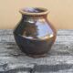 Vintage 1970s glazed stoneware vase