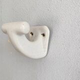 Enamelled earthen coat hook, 1900