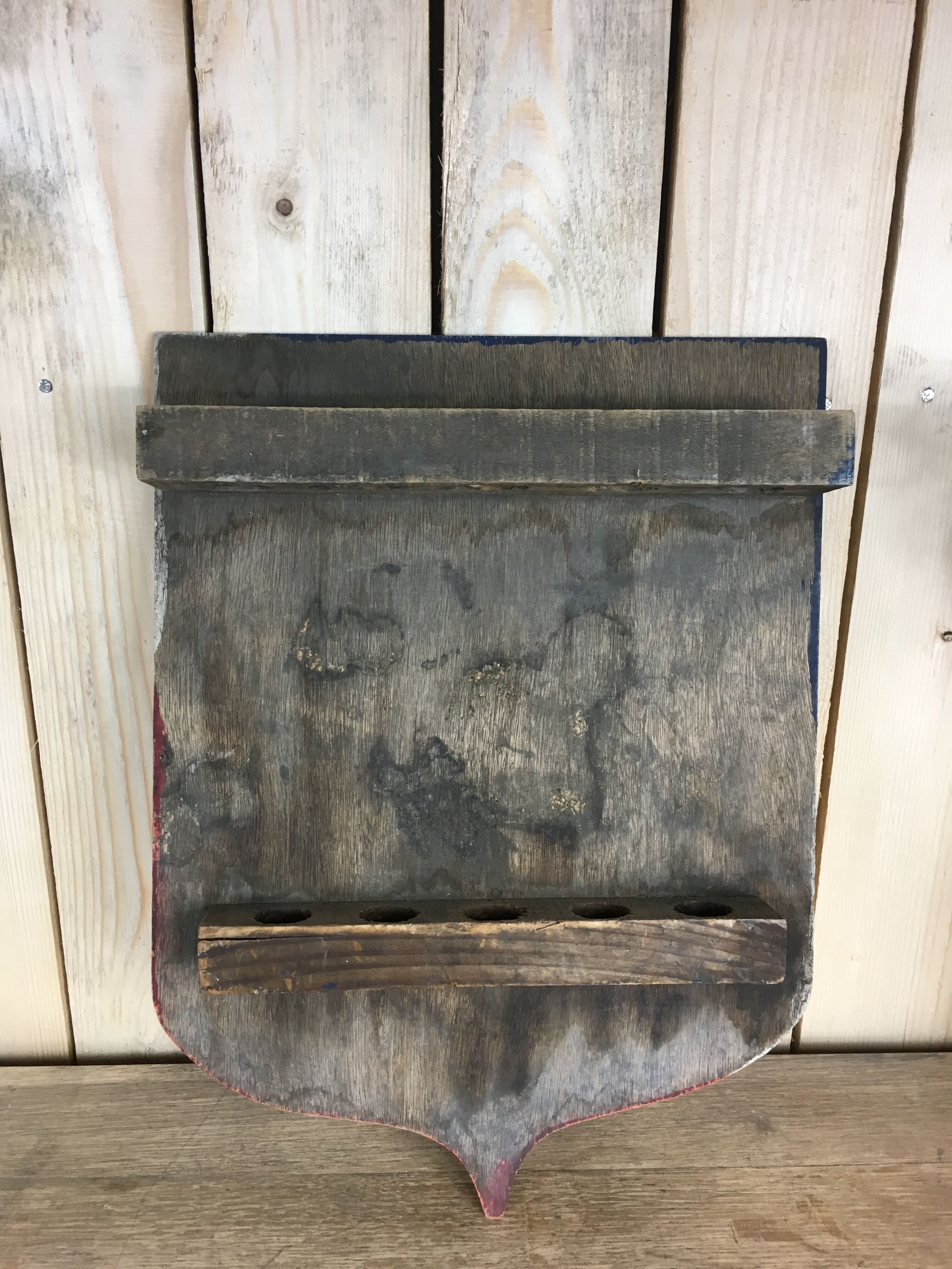 Old flag door French Republic