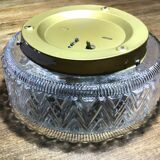 Molded glass ceiling light