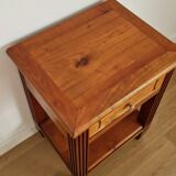 Low cabinet in blond cherry wood, Directoire style