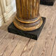 Paire de colonnes en bois sculpté de style Louis XVI, L’escalier de cristal, vers 1880