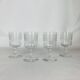 4 Baccarat wine glasses Chanel model engraving 3458