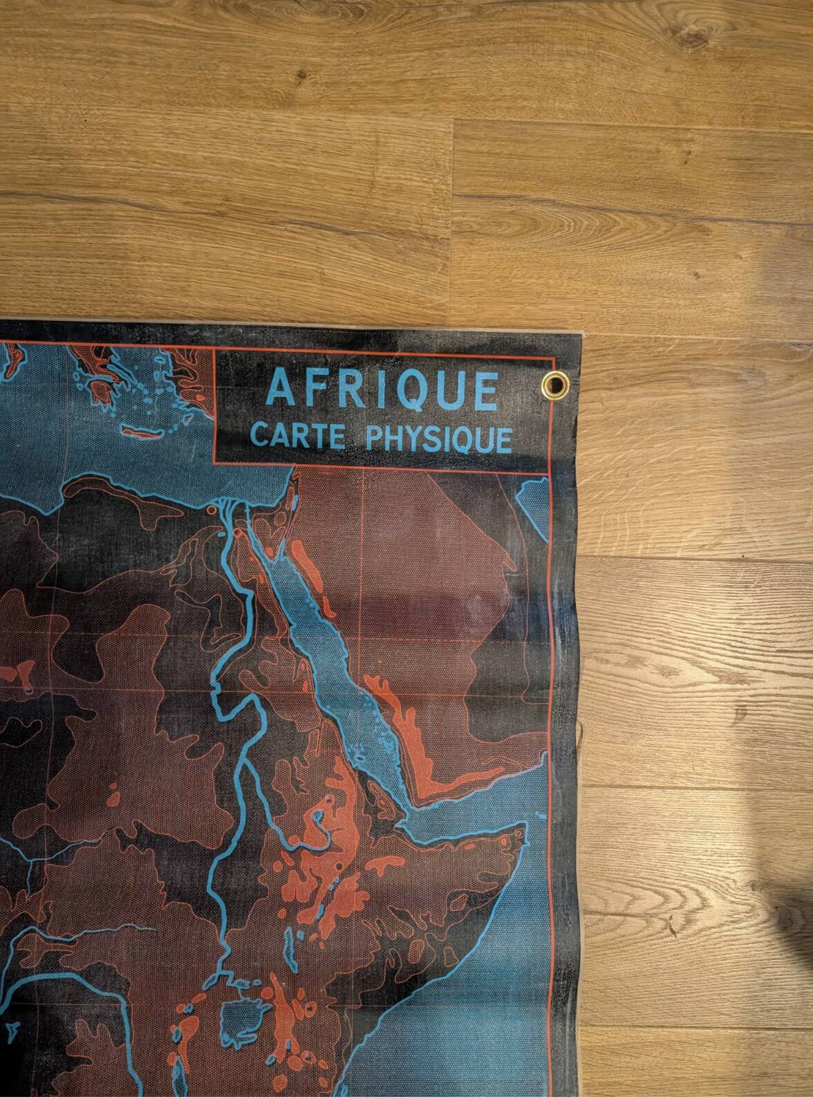 School map, Africa map & Oceania map