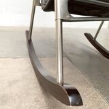 Mid-century Japanese space age folding rocking chair by Takeshi Nii, 1960s