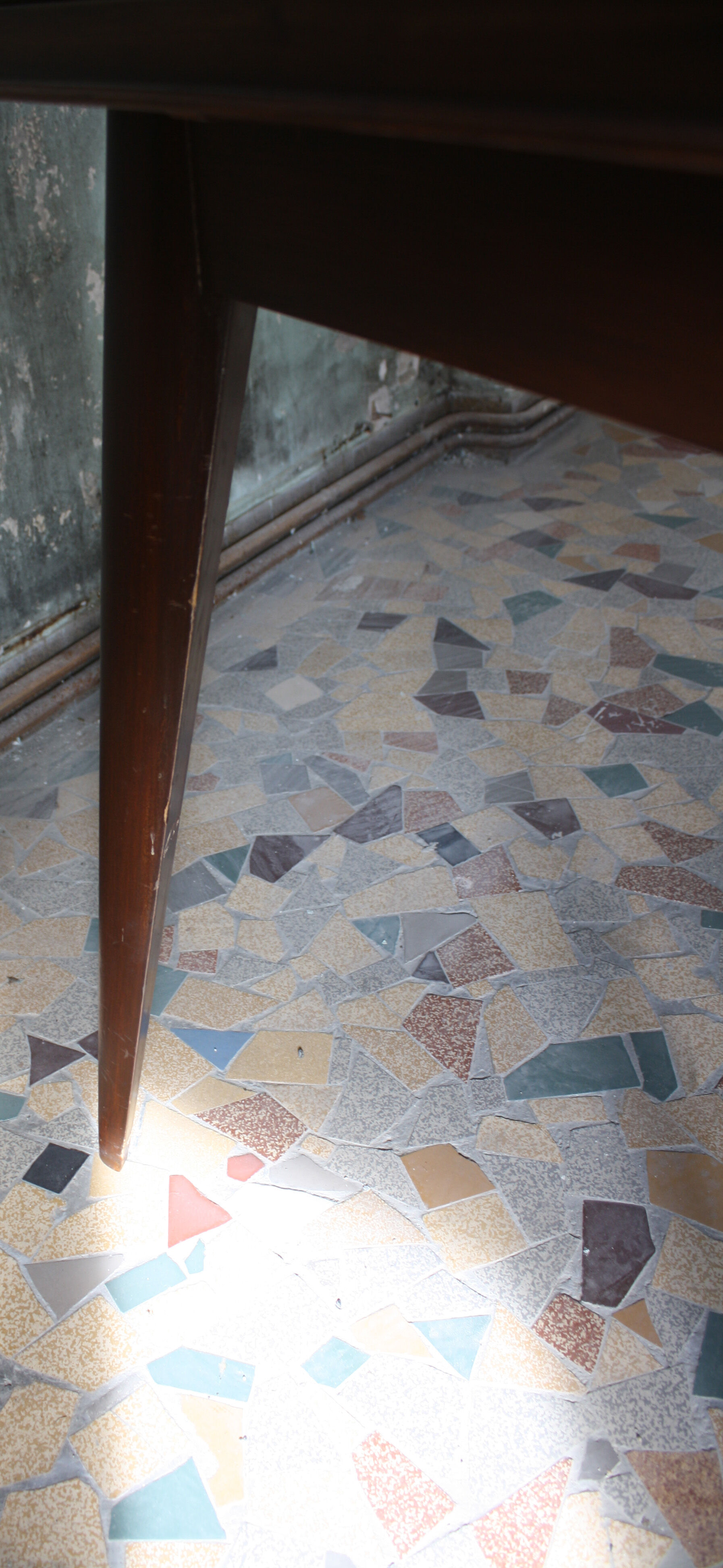 Table expandable vintage