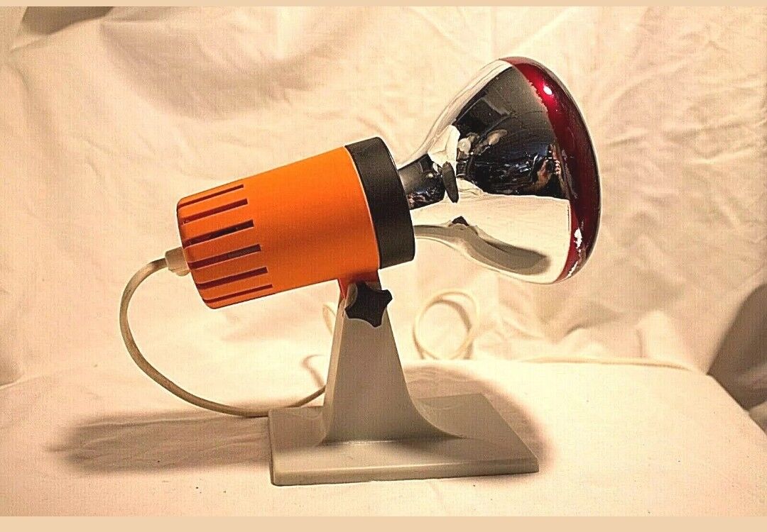 Vintage infrared lamp