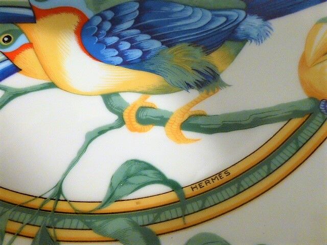 Plat creux Hermes modele toucan