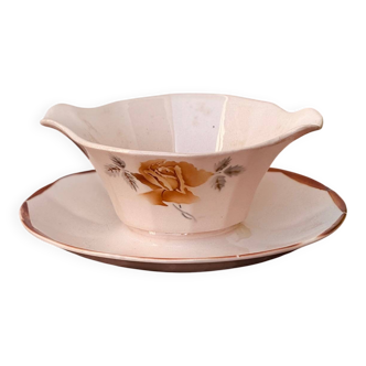 Sauceboat Digoin Sarreguemines