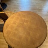 Louis XV style round air-coated table