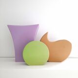 Ensemble de 3 vases années 80