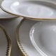Set of 6 Sologne porcelain plates