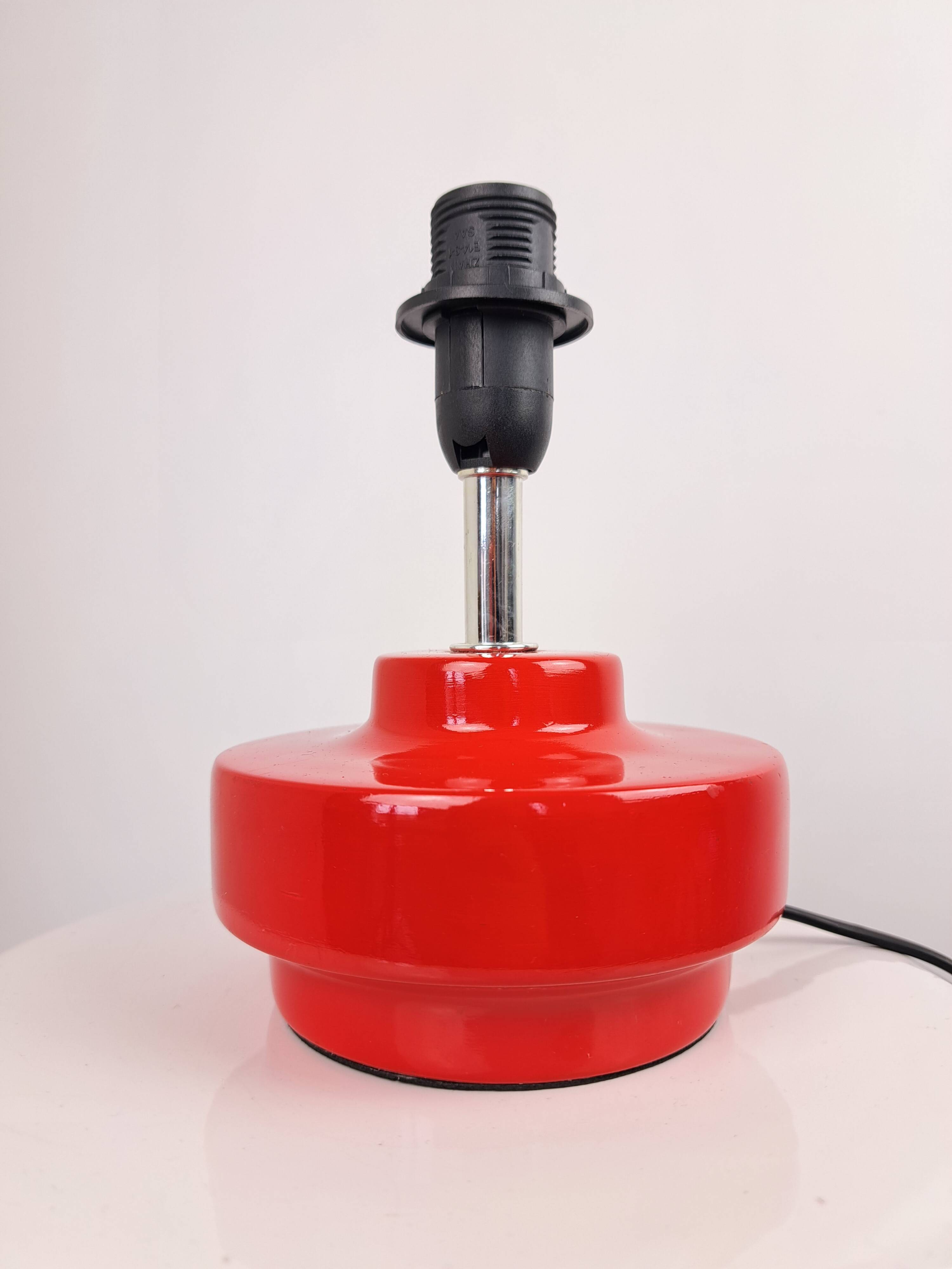 Lamp base (bedside) red