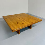 Pine coffee table "Kvadrat" design Wilhelmsson Andersson and Söner