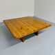 Pine coffee table "Kvadrat" design Wilhelmsson Andersson and Söner