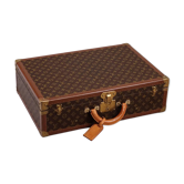 Valise vintage années 1990 Louis Vuitton Bisten 60 en toile Monogram
