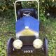 Old pedal car