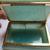 Vintage onyx marble jewelry box