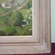 HST painting spring landscape signed vintage 70