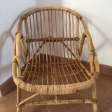 Child rattan chair