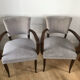 Vintage bridge armchair