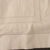 Former embroidered sheet monogram MP embroidery open day row sheets 320 x 200 cm