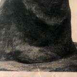 Photo gravée ancienne d’un buste de Balzac par Rodin