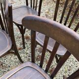 5 bistro chairs